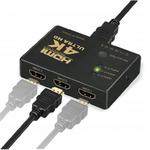 Switch HDMI 4K Ultra HD z pilotem spliter sygnału na 3 porty rozdzielacz w sklepie internetowym Xsonic.pl