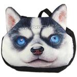 Torba na ramię efekt 3D pies Husky 38x27cm stylowy dodatek nowoczesna w sklepie internetowym Xsonic.pl