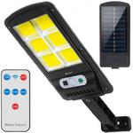 Lampa solarna uliczna 120 LED COB latarnia czujnik zmierzchu ruchu w sklepie internetowym Xsonic.pl