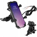 Uchwyt na telefon kierownicę do motocykla motoru ładowarka 3D w sklepie internetowym Xsonic.pl