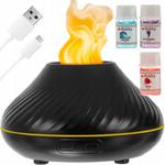 Nawilżacz powietrza dyfuzor zapachowy aromaterapii Efekt Ognia Kominek LED w sklepie internetowym Xsonic.pl