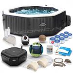 Dmuchane SPA Jacuzzi z hydromasażem 201 x 71 cm INTEX 28458 zestaw w sklepie internetowym Xsonic.pl