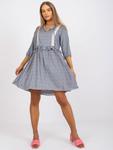 Sukienka CHA-SK-1710-1.52 ciemny niebieski S/M w sklepie internetowym Larondine