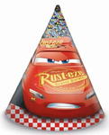 Czapeczki papierowe Cars 3, 6 szt. w sklepie internetowym Party world