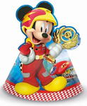 Czapeczki papierowe "Mickey Mouse Roadster Racers" 6 szt. w sklepie internetowym Party world