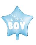 Balon foliowy Gwiazdka "It's a Boy" niebieski w sklepie internetowym Party world