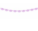 Girlanda z rozet, lawendowa 30 cm/3 m w sklepie internetowym Party world