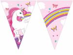 Girlanda urodzinowa z flag Jednorożec Unicorn Rainbow w sklepie internetowym Party world