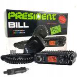 CB RADIO PRESIDENT BILL ASC ANL 7 kolorów AM/FM w sklepie internetowym Sklep autoradia.pl