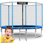 Trampolina ogrodowa 8ft/252cm siatka zewnętrzna i drabinką w sklepie internetowym Dobrebaseny.pl
