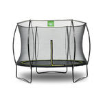 Trampolina ogrodowa Silhouette 244cm Exit - Czarna w sklepie internetowym Dobrebaseny.pl
