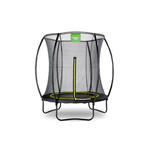 Trampolina ogrodowa Silhouette 183cm Exit - Czarna w sklepie internetowym Dobrebaseny.pl