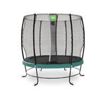 Trampolina ogrodowa Lotus Classic 253cm Exit - Zielona w sklepie internetowym Dobrebaseny.pl