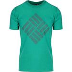 Zielona koszulka bawełniana męska z nadrukiem Big Logo wxts-BigLogo-zielony w sklepie internetowym Fajnekoszule.pl