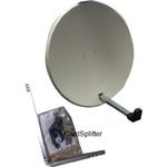 Antena satelitarna Triax Basic Dish - 60x70 w sklepie internetowym Cardsplitter.pl