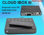 Tuner Cloud iBox III Twin Tuner DVB-S/S2+T2/C Linux Enigma 2 HD w sklepie internetowym Cardsplitter.pl