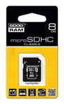 Karta pamięci microSDHC 8GB CLASS4 GOODRAM w sklepie internetowym Cardsplitter.pl