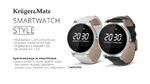 Smartwatch Kruger&Matz STYLE czarny (KM0431) w sklepie internetowym Cardsplitter.pl