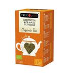 Herbata ekologiczna Green Tea&Orange Blossom (zielona z kwiatem pomarańczy) 20x1,8g PURE&GOOD w sklepie internetowym kurkumania.pl