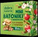 Mini batoniki z nerkowców a'la szarlotka z cynamonem 6x17g (102g) Dobra Kaloria w sklepie internetowym kurkumania.pl