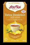 Herbata YOGI TEA Detox z cytryną (DETOX WITH LEMON) BIO 17x1,8g w sklepie internetowym kurkumania.pl