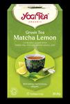 Herbata YOGI TEA Zielona matcha z cytryną (GREEN TEA MATCHA LEMON) BIO 17x1,8g w sklepie internetowym kurkumania.pl