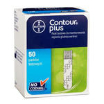 Paski Testowe do glukometru Contour Plus 50szt. firmy Ascensia Bayer w sklepie internetowym RedMed.pl