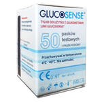 Paski do glukometru Glucosense 50szt. firmy Genexo w sklepie internetowym RedMed.pl