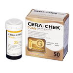 Paski testowe do glukometru Cera-Chek 1 code 50szt. firmy Hand Prod w sklepie internetowym RedMed.pl