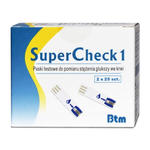 Paski Testowe do glukometru BTM Supercheck 1 50szt. firmy MegaPharm w sklepie internetowym RedMed.pl