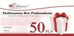 Ekskluzywny Bon Podarunkowy 50 PLN w sklepie internetowym Ekskluzywna.pl