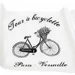 Bieżnik French Home - Bicyclette M - biały w sklepie internetowym Niemajakwdomu.com