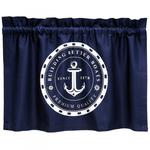 Zazdrostki French Home - Anchor - granatowe - 70 cm w sklepie internetowym Niemajakwdomu.com