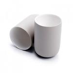 Kubek ceramiczny - Cylinder - szary w sklepie internetowym Niemajakwdomu.com