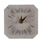 Zegar betonowy stojący KONKRET - mosiądz 10 cm - SZYBKA WYSYŁKA w sklepie internetowym Niemajakwdomu.com