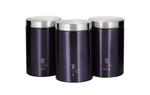 Zestaw 3 pojemników kuchennych BERLINGER HAUS Purple Eclipse BH-6827 w sklepie internetowym TanieAGD.pl