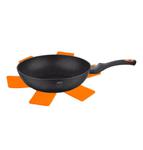 Wok 28cm 3.8L BERLINGER HAUS Granit Diamond BH-1796 w sklepie internetowym TanieAGD.pl