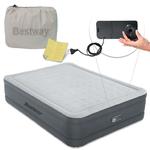 Materac welurowy Bestway 69075 dwuosobowy z pompką 203 x 152 x 46 cm w sklepie internetowym Baseny-polska.pl