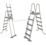 Safe ladder drabinka dwustronna do basenów 132 cm Bestway 58332 w sklepie internetowym Baseny-polska.pl