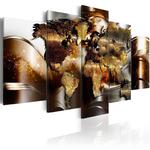 Obraz - Miodowe kontynenty OBRAZ NA PŁÓTNIE WŁOSKIM w sklepie internetowym Radimar