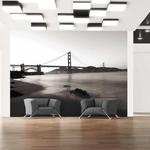 Fototapeta - San Francisco: Most Golden Gate w czerni i bieli w sklepie internetowym Radimar