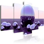 Obraz - Fioletowe kule OBRAZ NA PŁÓTNIE WŁOSKIM w sklepie internetowym Radimar