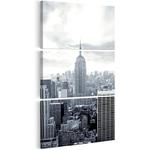 Obraz - Nowy Jork: Empire State Building OBRAZ NA PŁÓTNIE WŁOSKIM w sklepie internetowym Radimar
