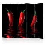 Parawan 5-częściowy - Papryka chili [Room Dividers] w sklepie internetowym Radimar