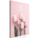 Obraz - Sześć tulipanów (1-częściowy) pionowy w sklepie internetowym Radimar