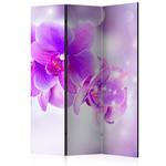 Parawan 3-częściowy - Fioletowe orchidee [Room Dividers] w sklepie internetowym Radimar