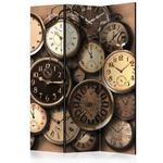 Parawan 3-częściowy - Stare zegary [Room Dividers] w sklepie internetowym Radimar