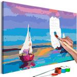 Obraz do samodzielnego malowania - Morski pejzaż w sklepie internetowym Radimar