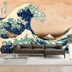 Fototapeta samoprzylepna - Hokusai: Wielka fala w Kanagawie (Reprodukcja) w sklepie internetowym Radimar