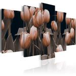 Obraz - Tulipany w sepii OBRAZ NA PŁÓTNIE WŁOSKIM w sklepie internetowym Radimar